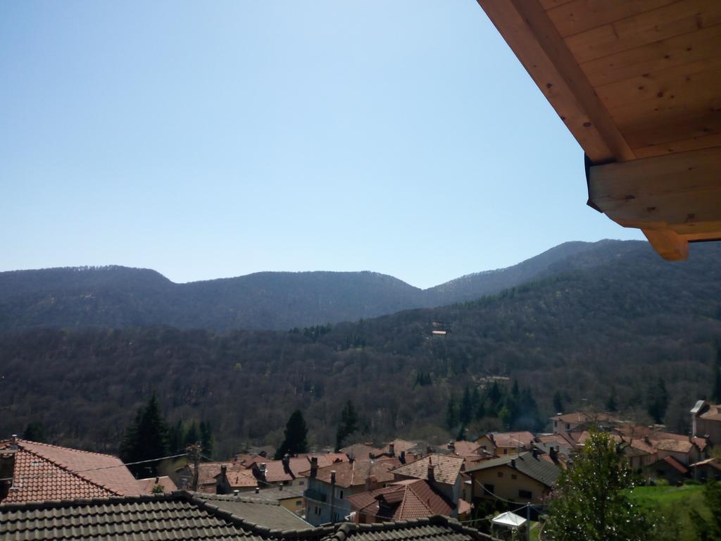 La Villa Morandi Marzio Bagian luar foto